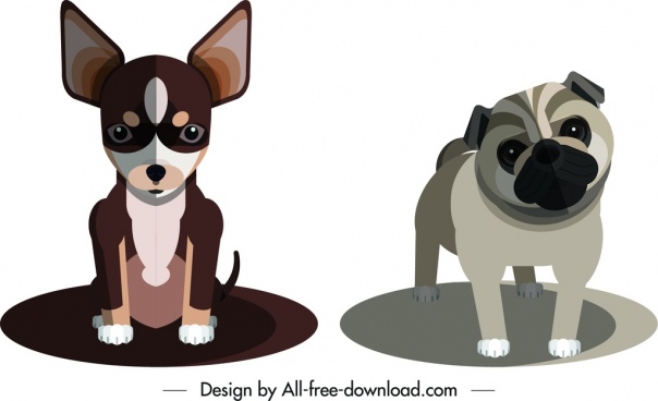 604x368 Chihuahua Free Vector Download