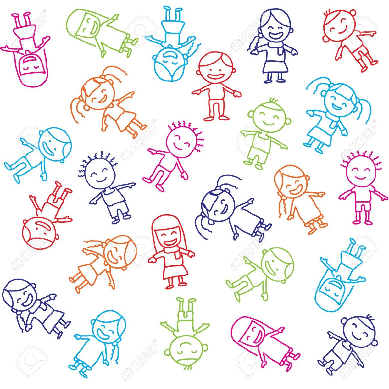 Children Background Vector at Vectorified.com | Collection of Children ...