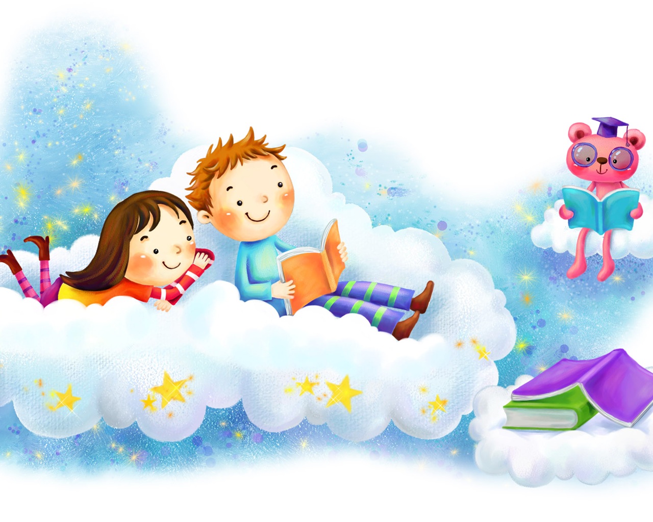 Vector Children Background Wallpaper 1280x1024 Vector Children Background Wallpaper