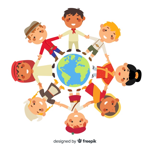Peace Day With Children Holding Hands Vector Free Download 626x626 Peace Day With Children Holding Hands Vector Free Download