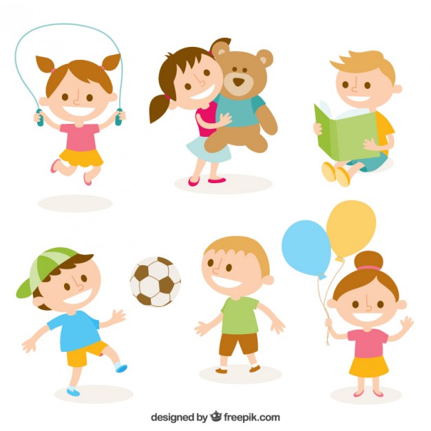 Cute Illustration Of Kids Playing Vector Free Download 626x626 Cute Illustration Of Kids Playing Vector Free Download
