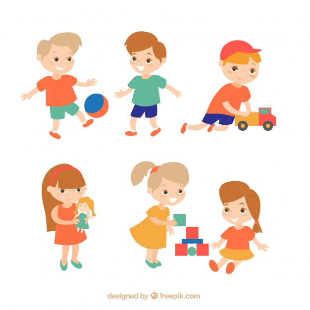Set Of Happy Kids Playing Vector Free Download 626x626 Set Of Happy Kids Playing Vector Free Download