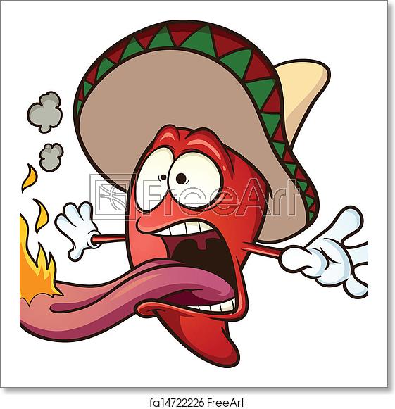 561x581 Free Art Print Of Spicy Chili Pepper Red Spicy Chili Pepper