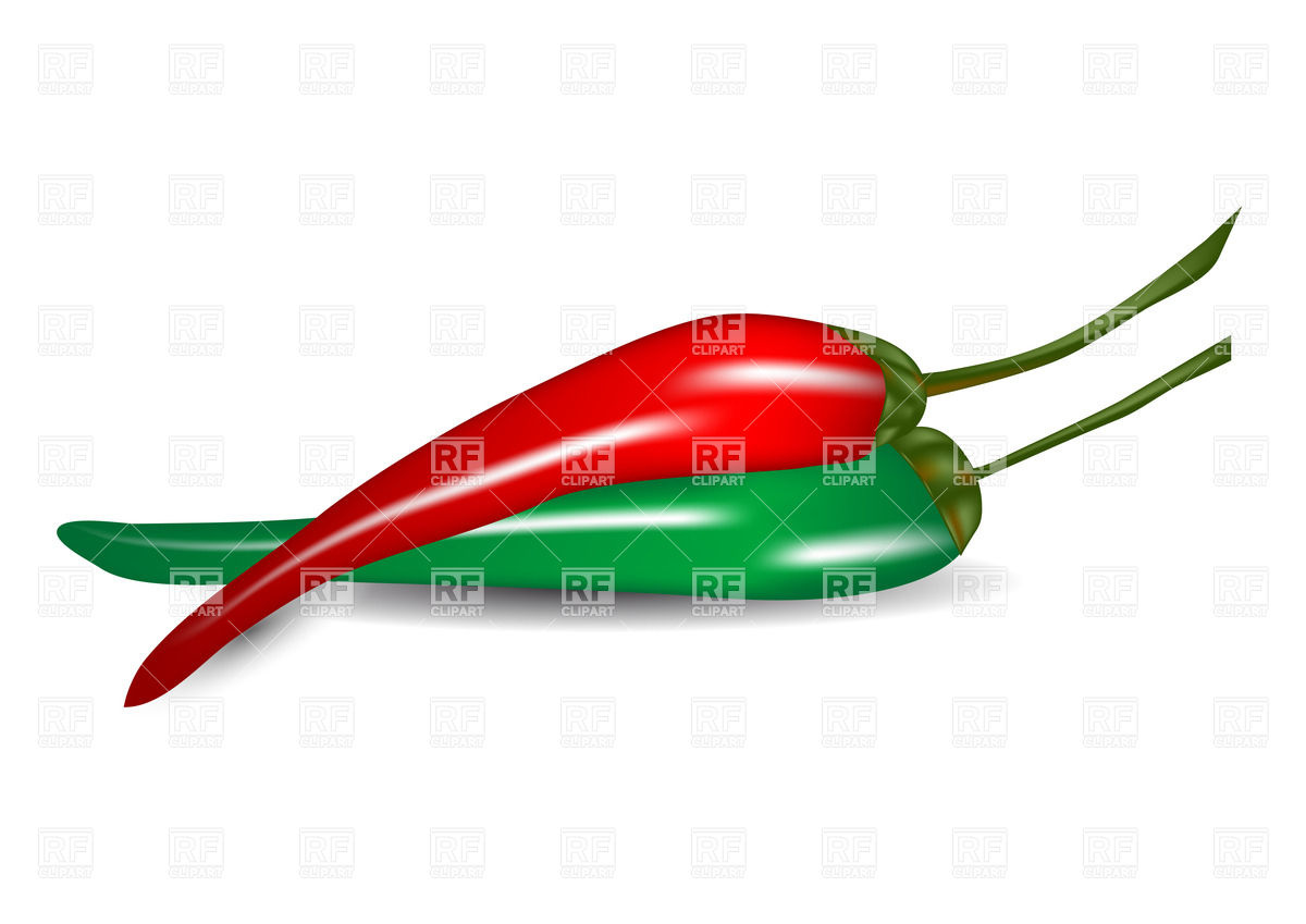 1200x849 Red And Green Chili Pepper Vector Image Of Plants And Animals