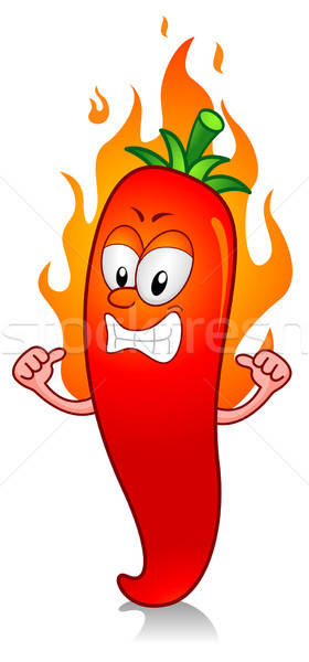 280x600 Hot Chili Vector Illustration Lenm