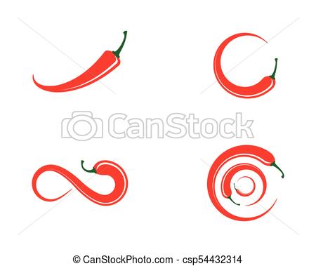 450x379 Red Hot Natural Chili Vector Illustration Red Hot Natural