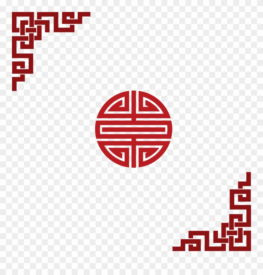 880x920 Clipart Download China Vector Border Chinese
