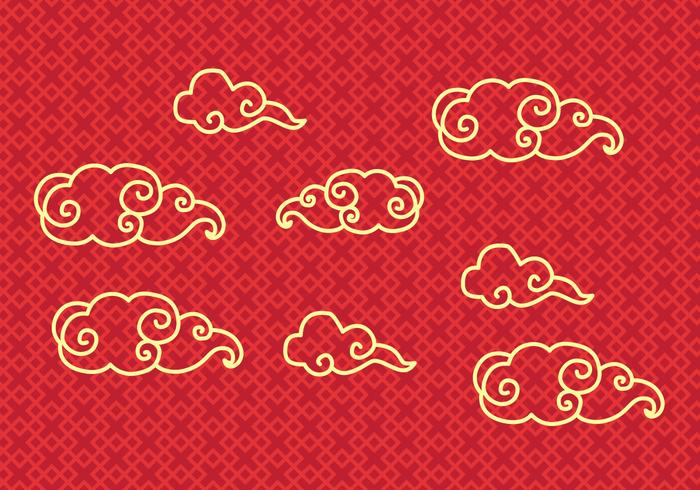 Free Chinese Cloud Vector 700x490 Free Chinese Cloud Vector