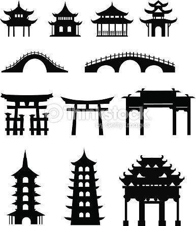386x444 Chinese Traditional Buildings Home