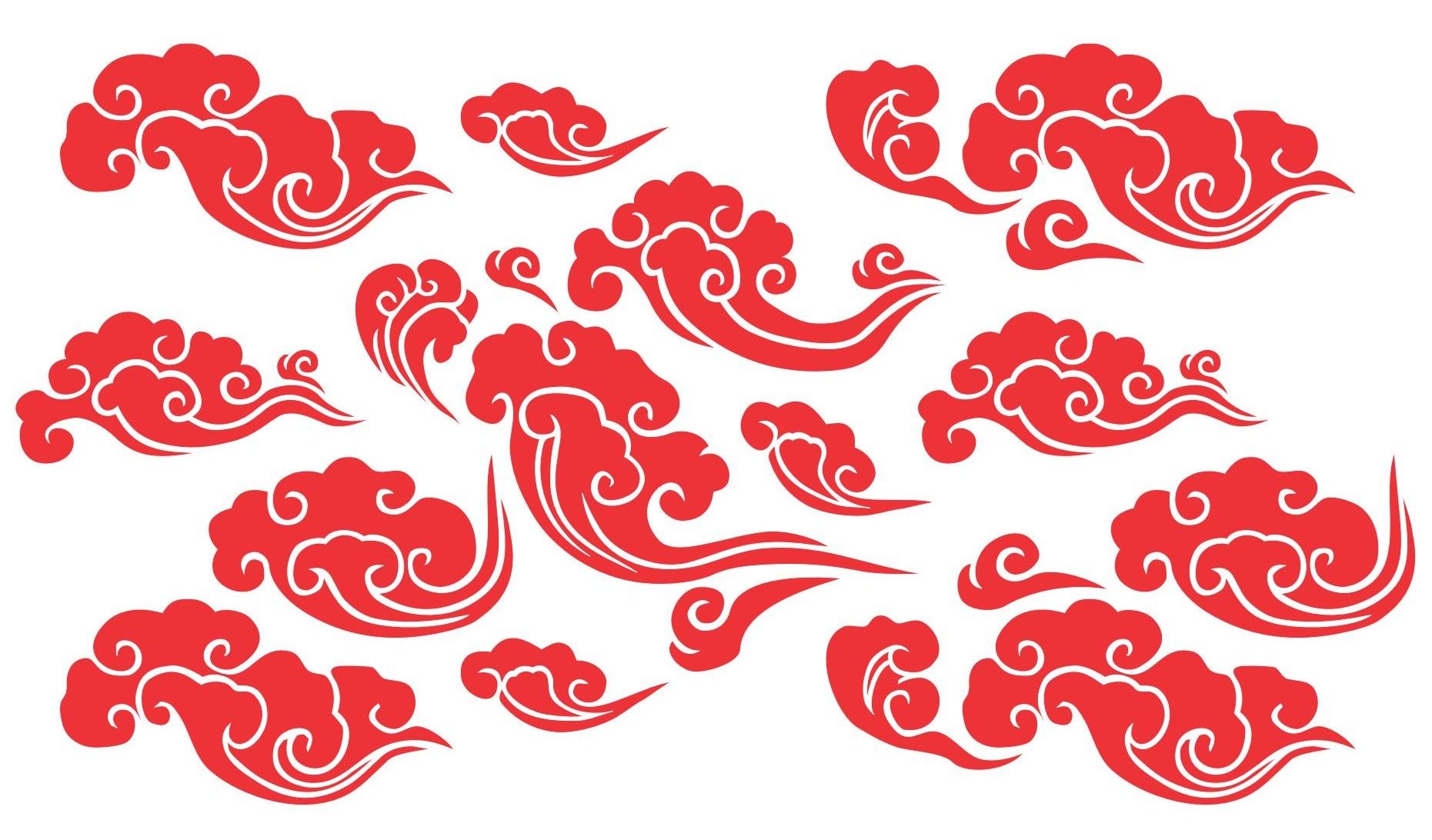 1861x1092 Clouds Moire Vector Material Mangazine Project Cloud Vector