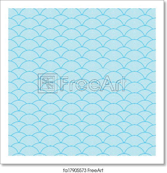 561x581 Free Art Print Of Vector Chinese Cloud Pattern Freeart