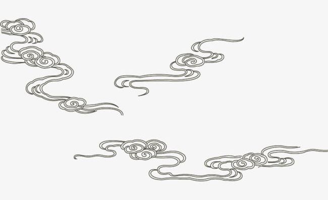 650x396 Chinese Style Hand Painted Clouds Png, Clipart, China, Chinese