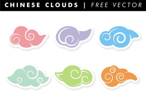 285x200 Chinese Cloud Free Vector Graphic Art Free Download