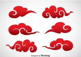 285x200 Chinese Cloud Free Vector Graphic Art Free Download