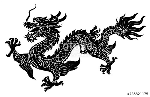 Chinese Dragon Free Vector at Vectorified.com | Collection of Chinese ...