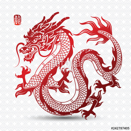 Chinese Dragon Free Vector at Vectorified.com | Collection of Chinese ...