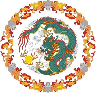 380x368 Chinese Dragon Free Vector In Open Office Drawing