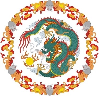 380x368 Chinese Dragon Vector Art Free Vector Download