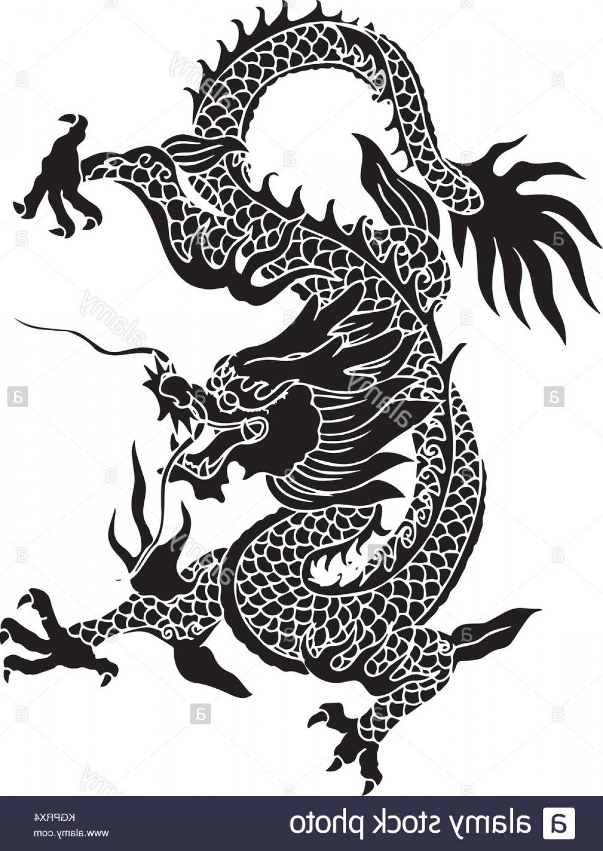 1183x1668 Dragon Vector Clip Art Catamart