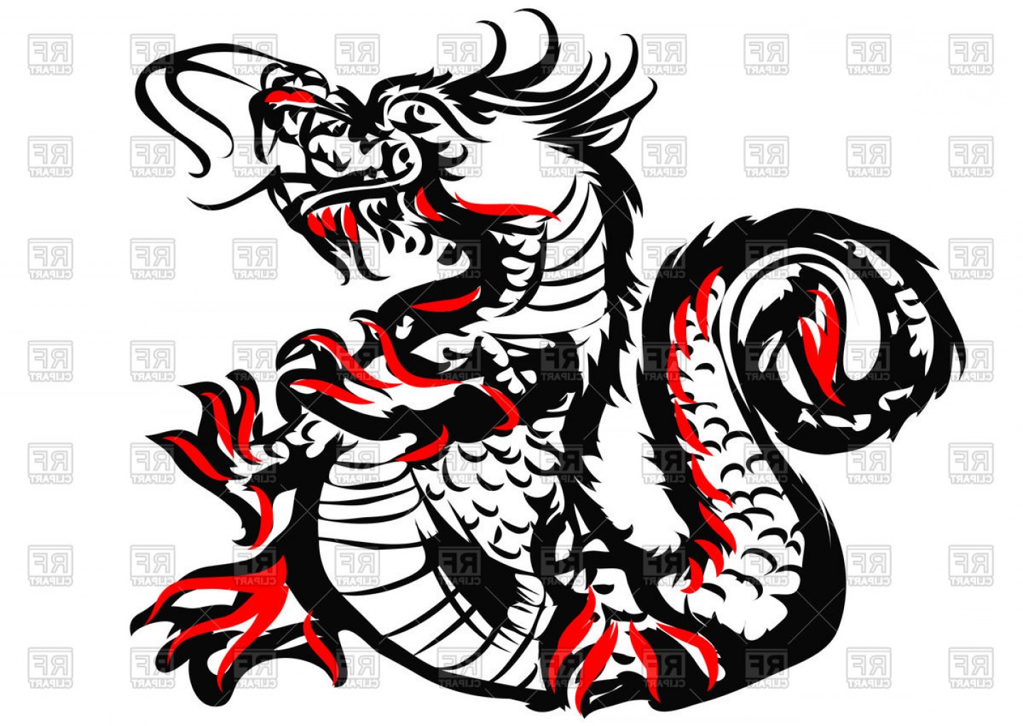 1440x1022 Dragon Vector Illustration Sarahgardan