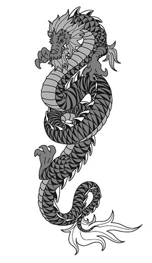 Chinese Dragon Vector Free at Vectorified.com | Collection of Chinese ...