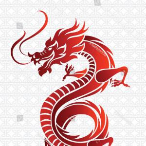 Chinese Dragon Vector Free at Vectorified.com | Collection of Chinese ...