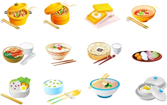 Chinese Food Icon Vector Free Vector In Adobe Illustrator 551x348 Chinese Food Icon Vector Free Vector In Adobe Illustrator