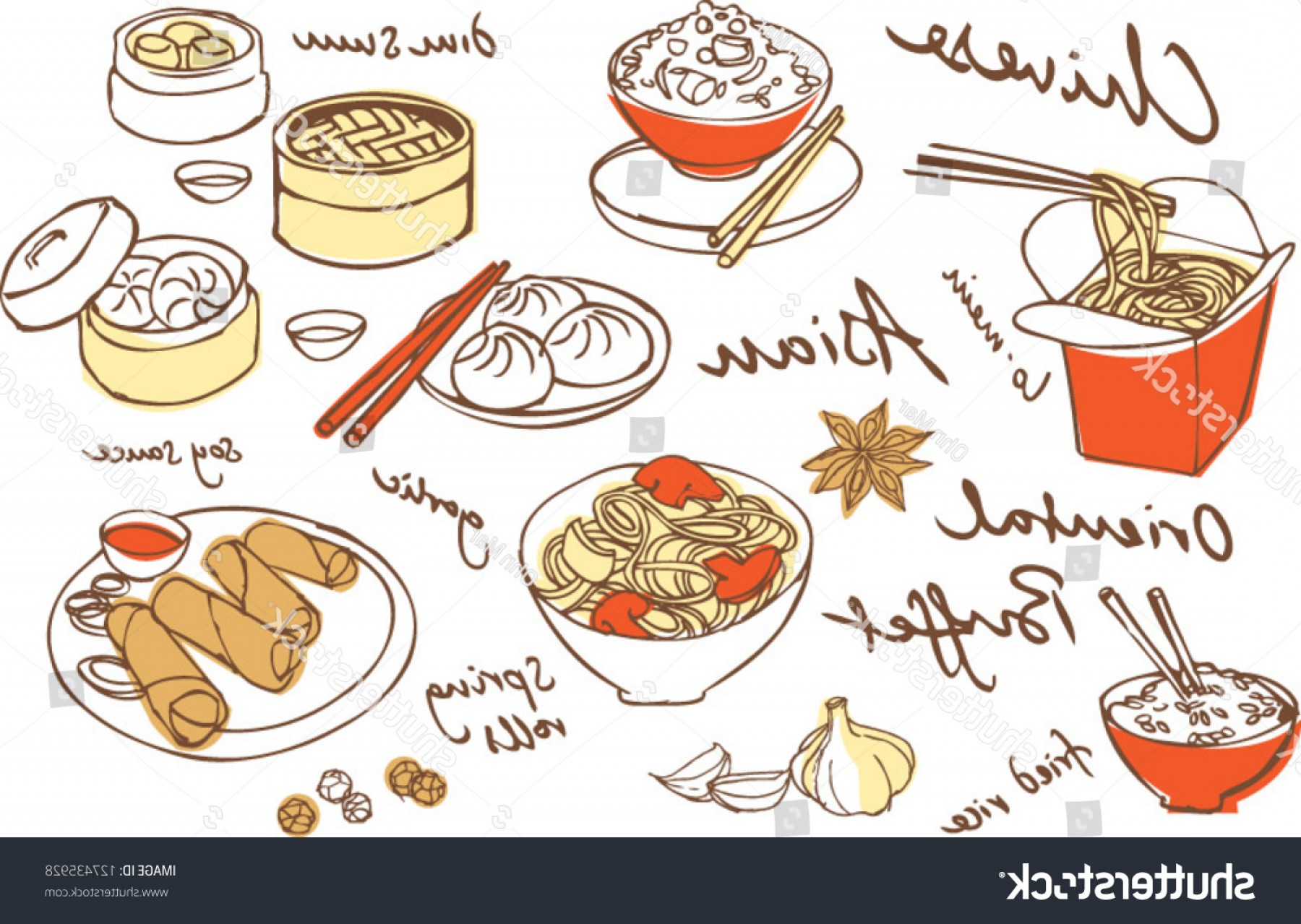 Food Vector Drawing Catchsplace 1800x1279 Food Vector Drawing Catchsplace