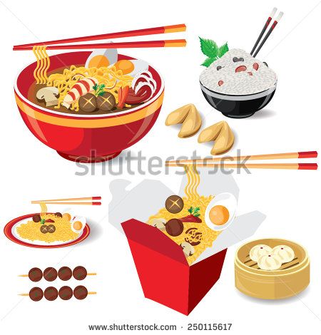 Chinese Food Vector at Vectorified.com | Collection of Chinese Food ...