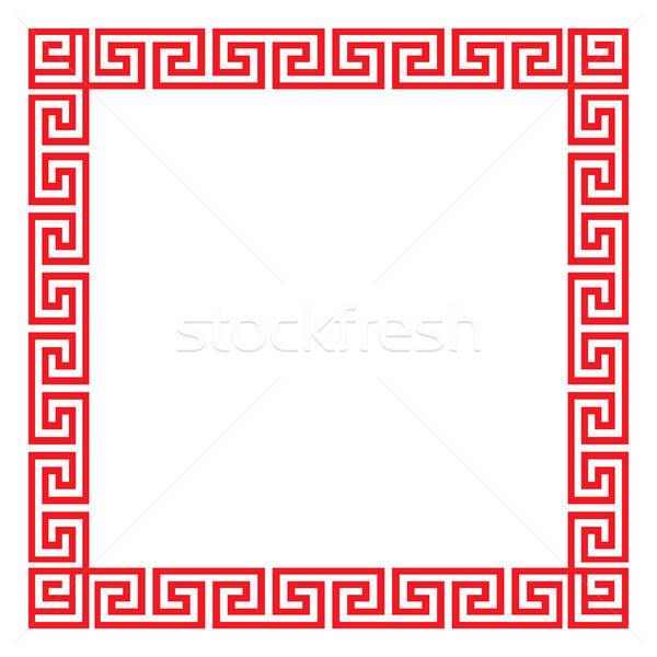 Chinese Decorative Square Frame Vector Illustration Chatree 600x600 Chinese Decorative Square Frame Vector Illustration Chatree