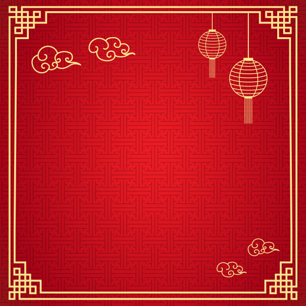 Chinese Frame Background Vector Premium Download 626x626 Chinese Frame Background Vector Premium Download