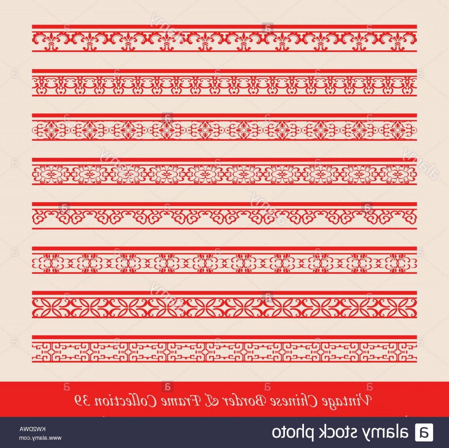 Stock Photo Vintage Chinese Border Frame Vector Collection 1560x1556 Stock Photo Vintage Chinese Border Frame Vector Collection