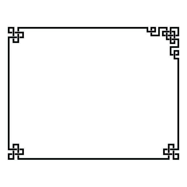 Chinese Frame Vector at Vectorified.com | Collection of Chinese Frame ...