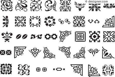Designer Chinese Traditional Pattern Frame Vector Material 460x310 Designer Chinese Traditional Pattern Frame Vector Material