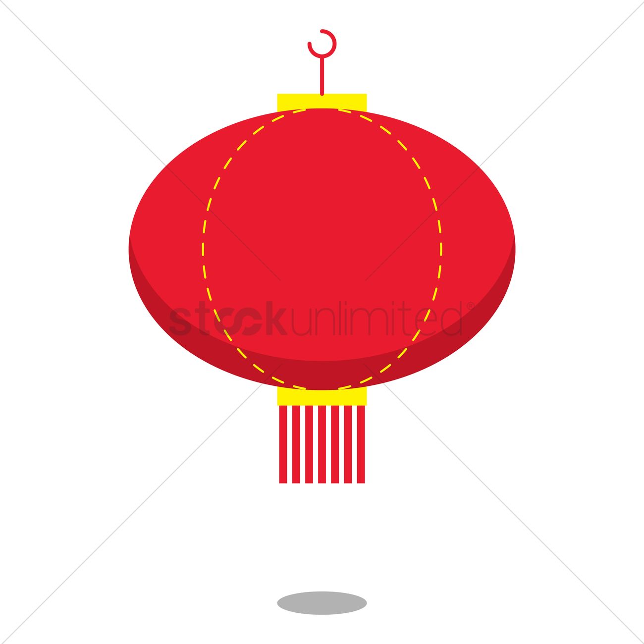 1300x1300 Chinese Lantern Vector Image