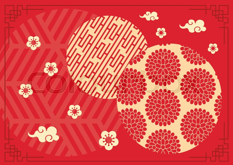 The Red Lunar Chinese New Year Banner Stock Vector Colourbox 800x566 The Red Lunar Chinese New Year Banner Stock Vector Colourbox