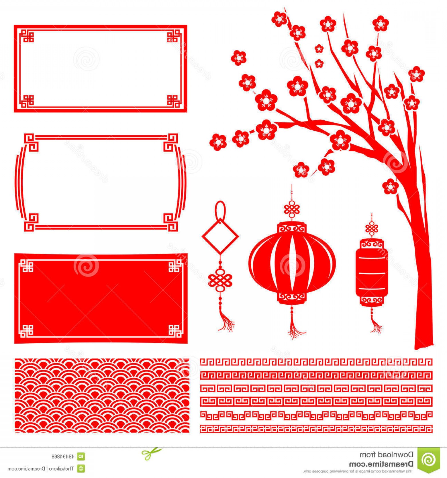 Vector Chinese New Year Border Cultracing 1560x1668 Vector Chinese New Year Border Cultracing