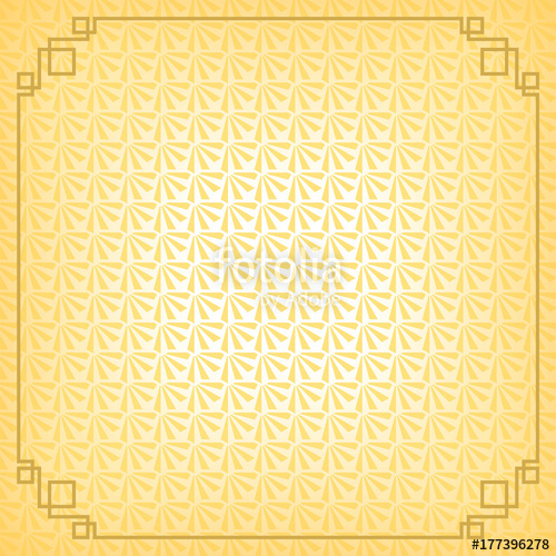 Chinese New Year Background With Gold Border, Abstract Oriental 500x500 Chinese New Year Background With Gold Border, Abstract Oriental