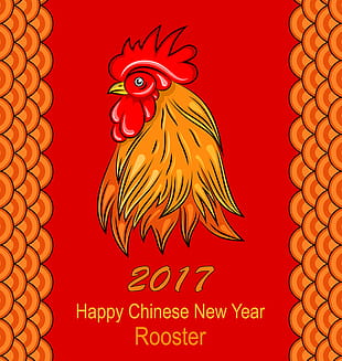 Chinese New Year Rooster Vector at Vectorified.com | Collection of