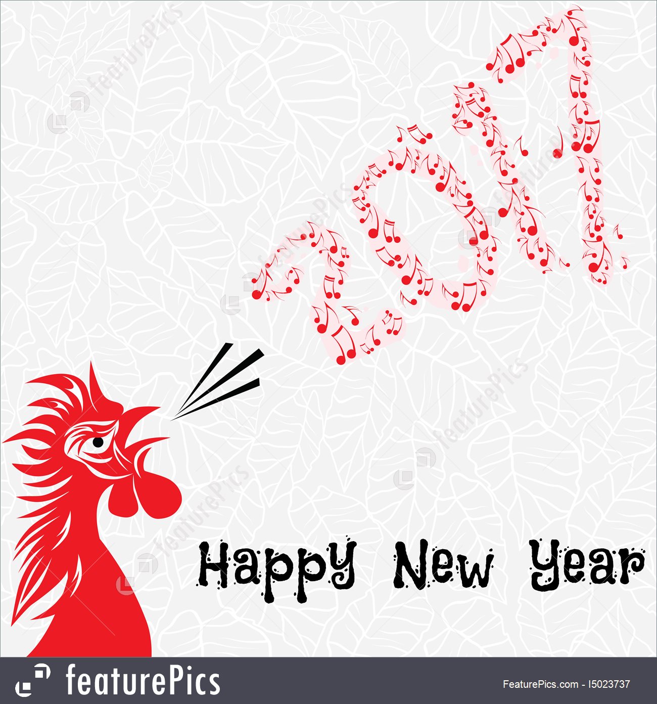 1300x1392 Illustration Of Chinese New Year Of Rooster