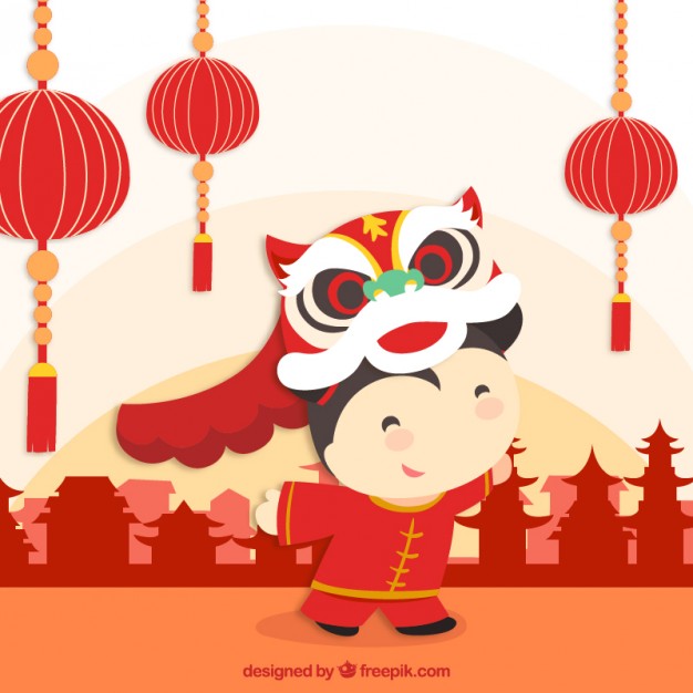 626x626 Celebrating Chinese New Year Vector Free Download