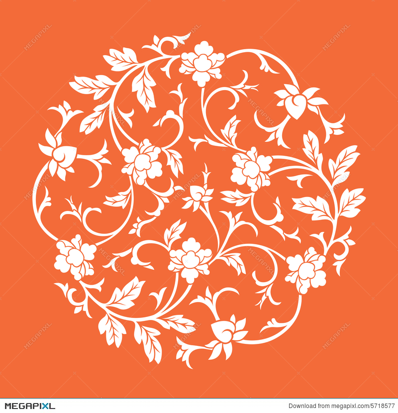Vector Chinese Ornament Illustration 800x830 Vector Chinese Ornament Illustration