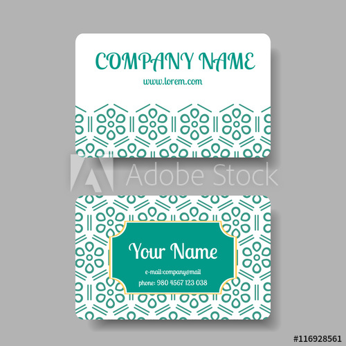 Vintage Business Card Collection With Chinese Ornament Vector 500x500 Vintage Business Card Collection With Chinese Ornament Vector