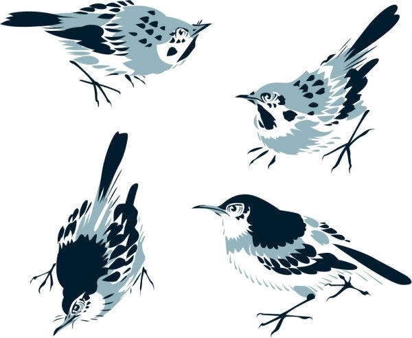 600x492 Chinese Painting Bird Vector Free Vector In Encapsulated