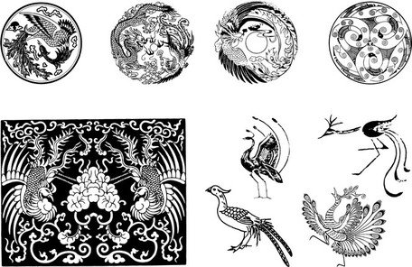 Free Vector Phoenix Chinese Traditionals Clipart And Vector 456x296 Free Vector Phoenix Chinese Traditionals Clipart And Vector