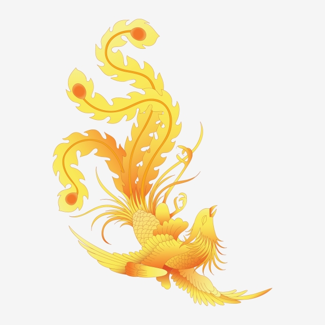 Chinese Phoenix Vector At Vectorified.com | Collection Of Chinese ...