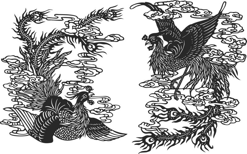 Ancient Chinese Phoenix Free Vector Cdr Free Download Vector 800x500 Ancient Chinese Phoenix Free Vector Cdr Free Download Vector