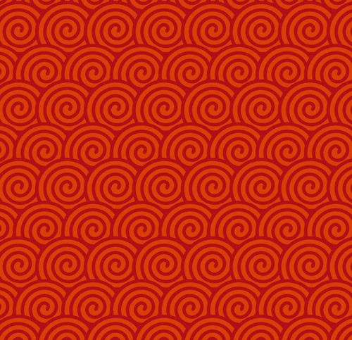 500x483 China Red Seamless Background Pattern Vector, Free Patterns