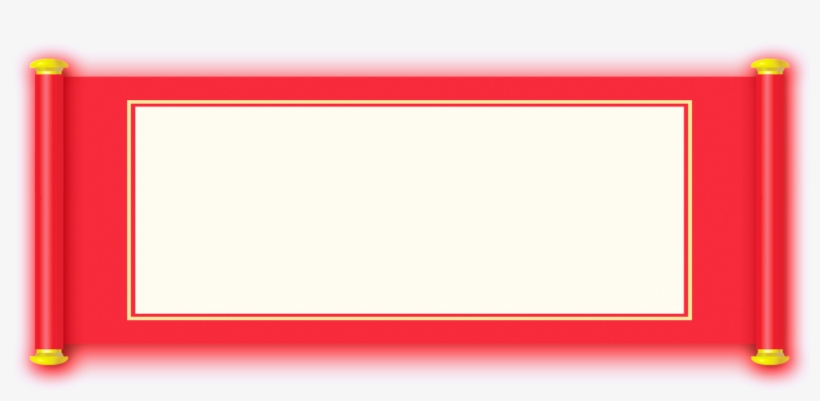 820x401 Scroll Transparent About Red Scrolls, Transparent