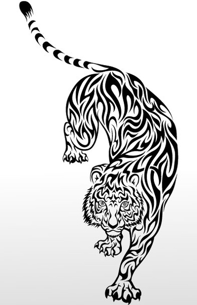 388x600 Tiger Image Vector Free Vector In Encapsulated Postscript